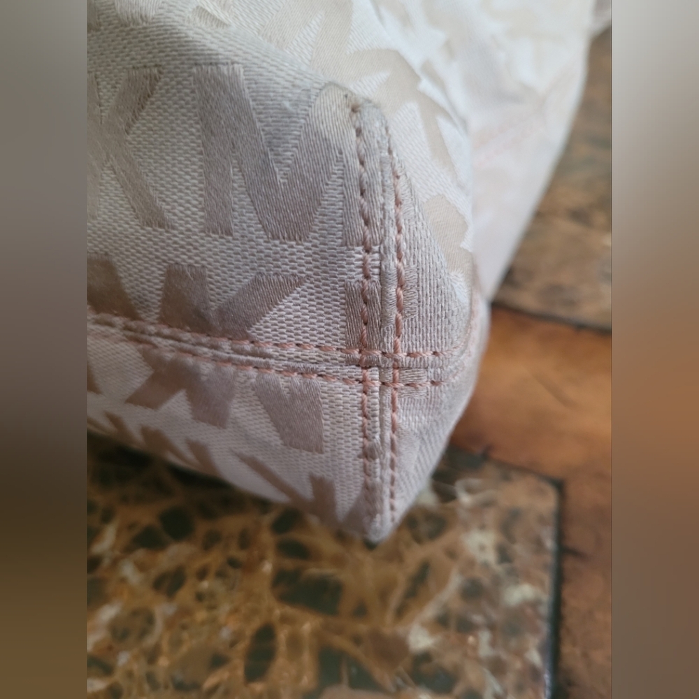 Michael Kors Brown Logo Tote Bag - Picture 7 of 10